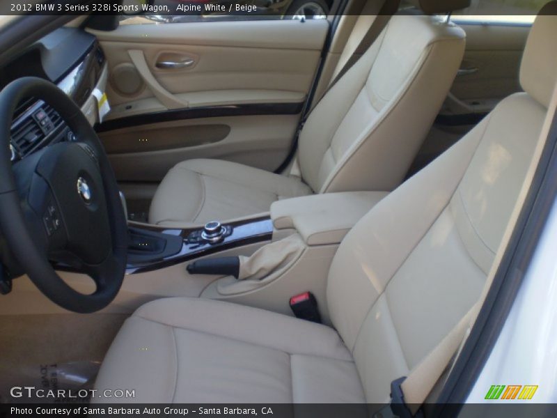  2012 3 Series 328i Sports Wagon Beige Interior