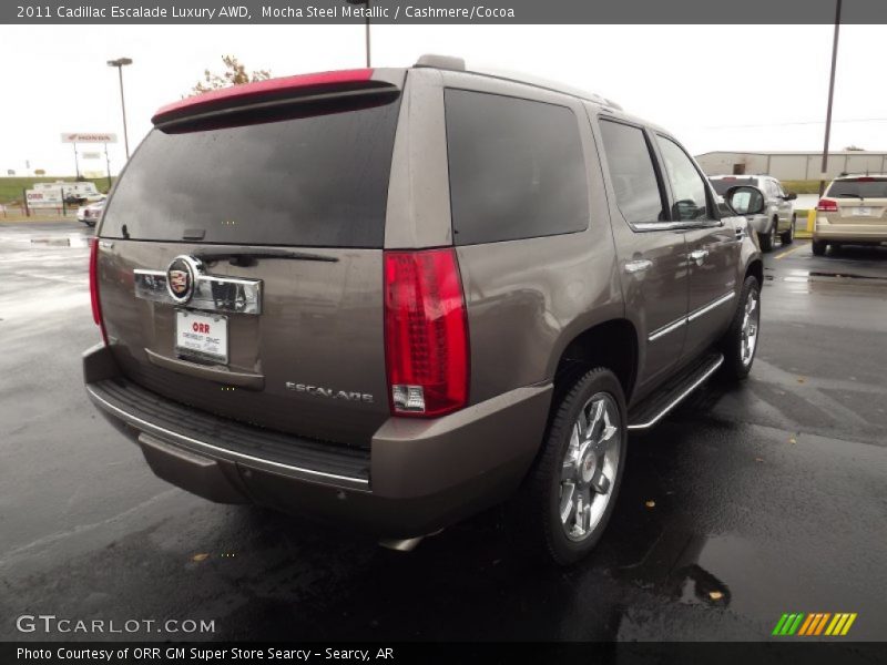 Mocha Steel Metallic / Cashmere/Cocoa 2011 Cadillac Escalade Luxury AWD