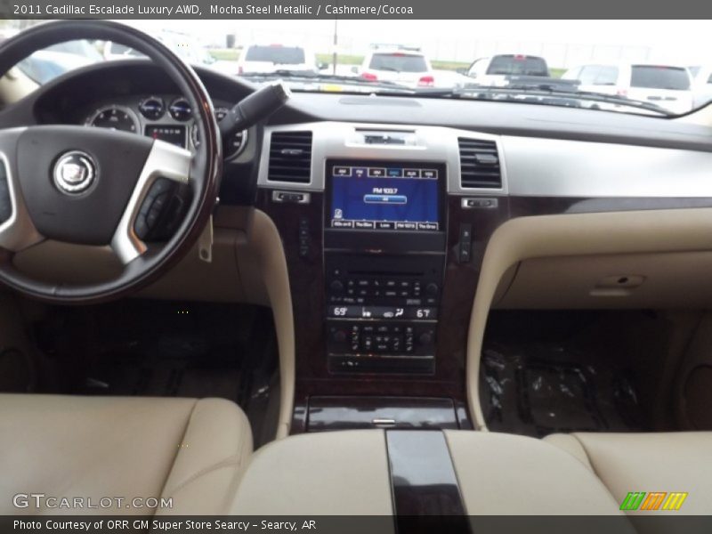 Mocha Steel Metallic / Cashmere/Cocoa 2011 Cadillac Escalade Luxury AWD