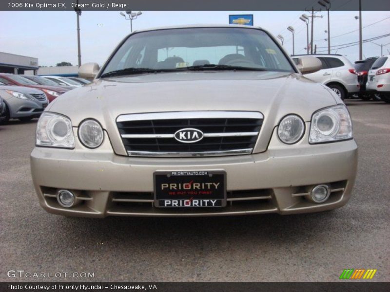 Cream Gold / Beige 2006 Kia Optima EX