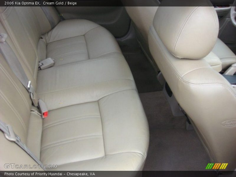 Cream Gold / Beige 2006 Kia Optima EX
