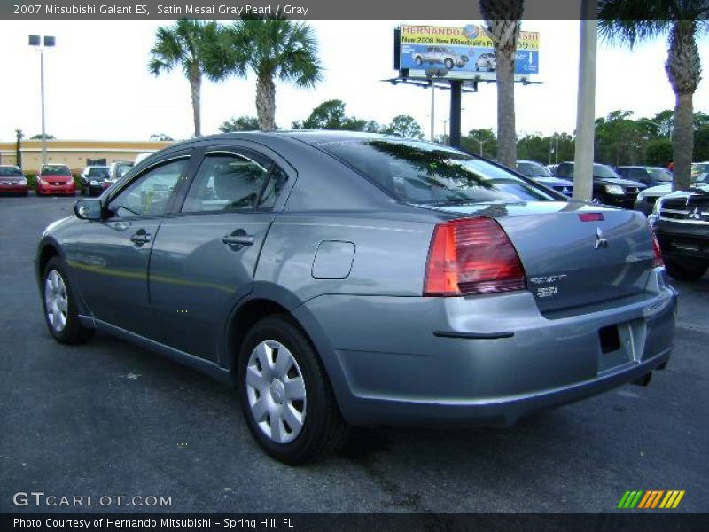 Satin Mesai Gray Pearl / Gray 2007 Mitsubishi Galant ES