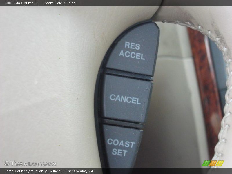 Cream Gold / Beige 2006 Kia Optima EX