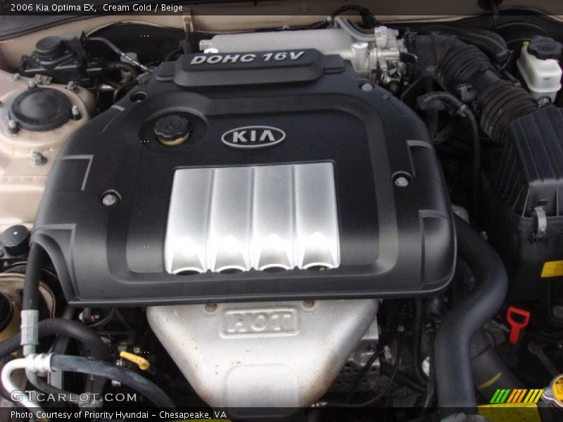 Cream Gold / Beige 2006 Kia Optima EX