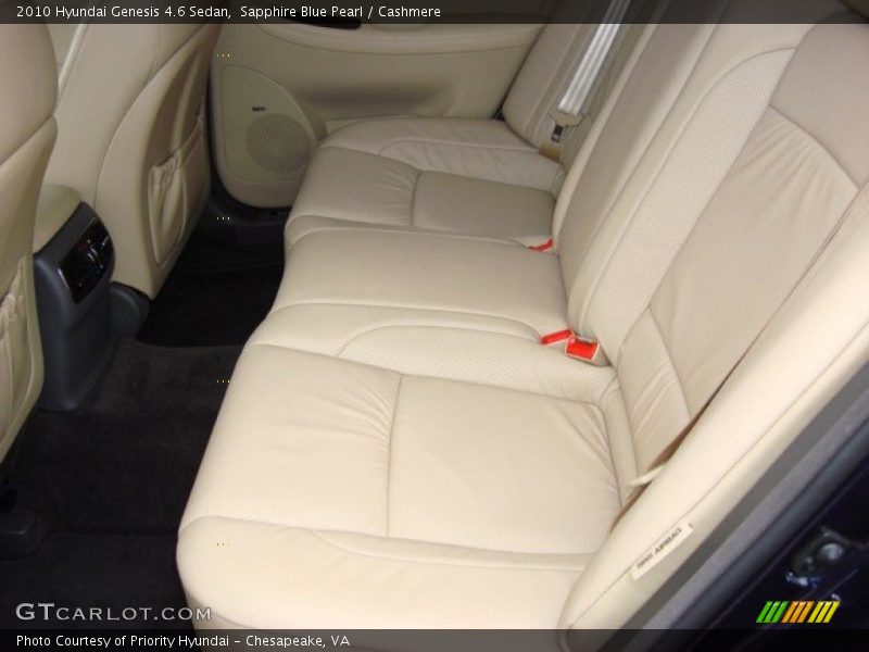 Sapphire Blue Pearl / Cashmere 2010 Hyundai Genesis 4.6 Sedan