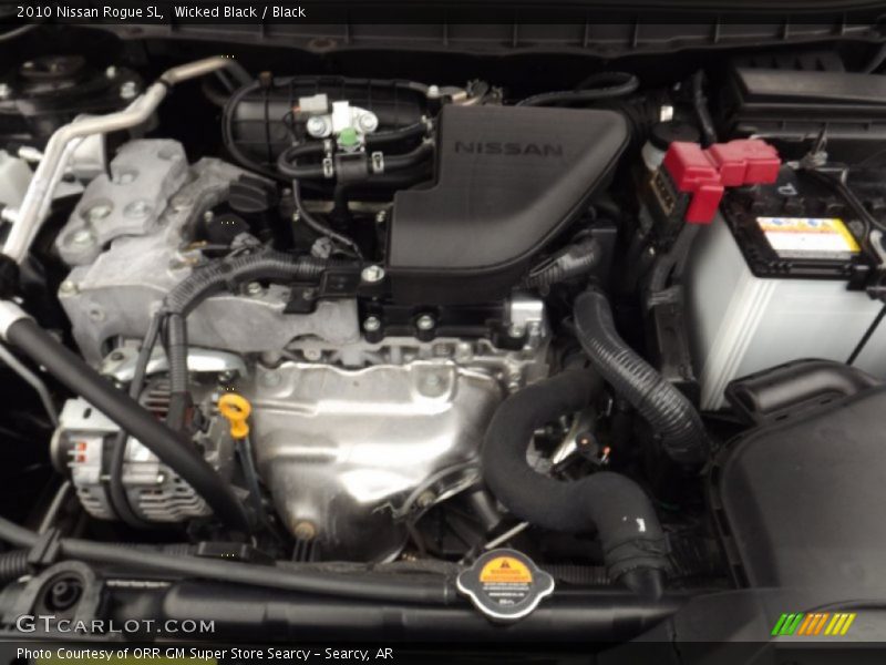 Wicked Black / Black 2010 Nissan Rogue SL