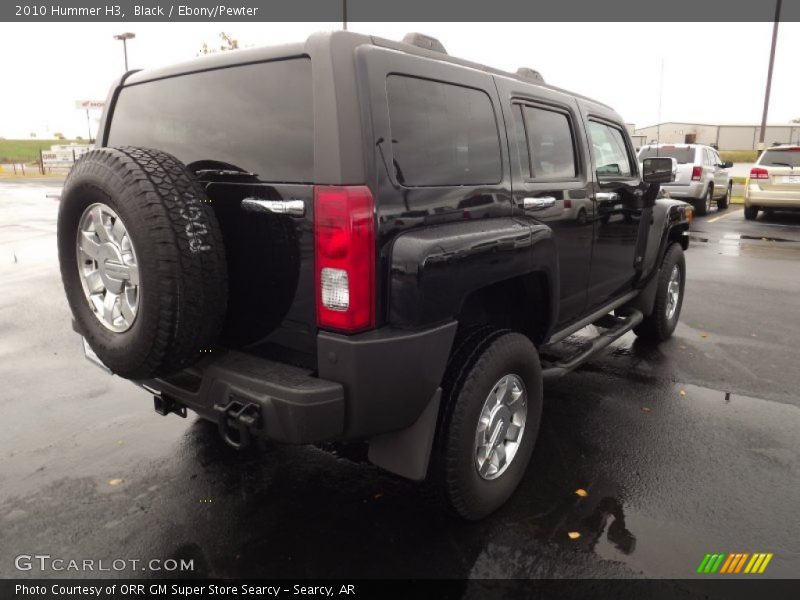 Black / Ebony/Pewter 2010 Hummer H3