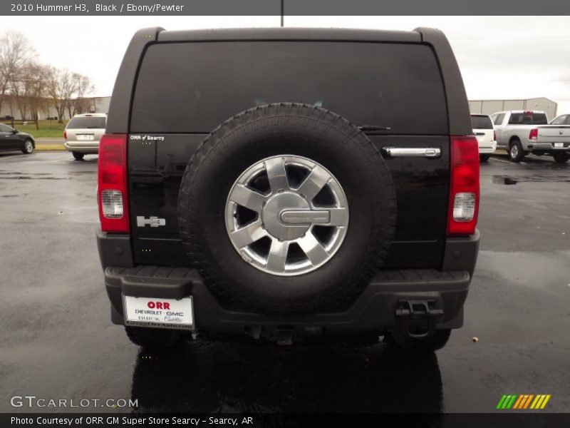 Black / Ebony/Pewter 2010 Hummer H3