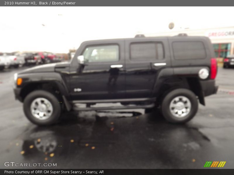 Black / Ebony/Pewter 2010 Hummer H3
