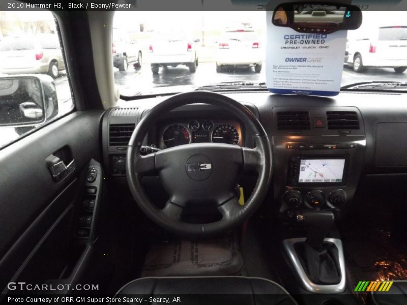 Black / Ebony/Pewter 2010 Hummer H3
