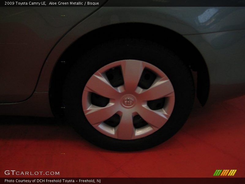 Aloe Green Metallic / Bisque 2009 Toyota Camry LE