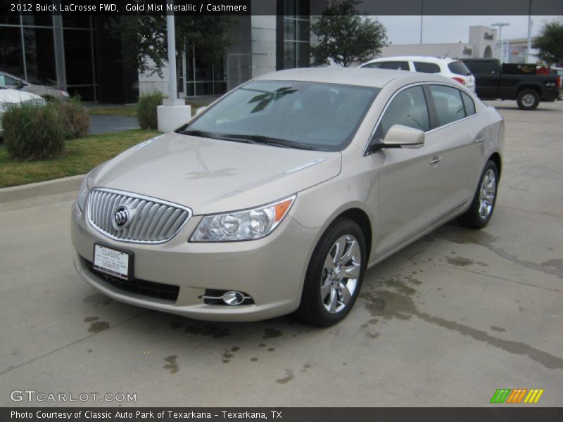 Gold Mist Metallic / Cashmere 2012 Buick LaCrosse FWD