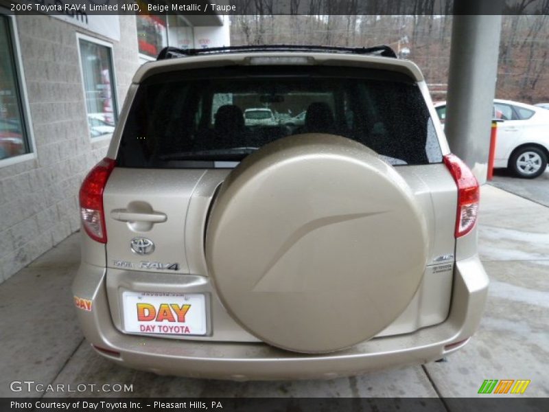 Beige Metallic / Taupe 2006 Toyota RAV4 Limited 4WD