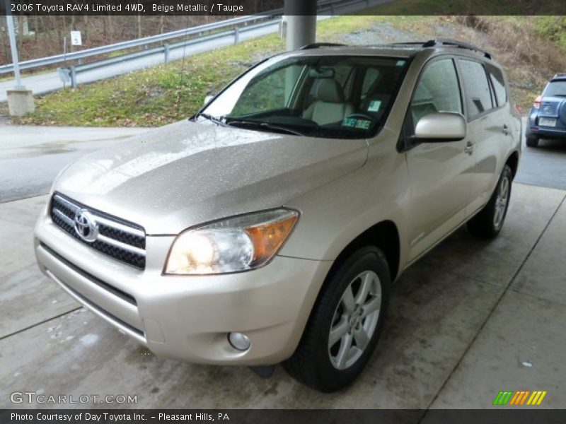 Beige Metallic / Taupe 2006 Toyota RAV4 Limited 4WD