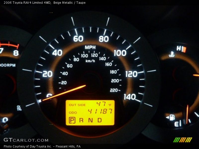 Beige Metallic / Taupe 2006 Toyota RAV4 Limited 4WD