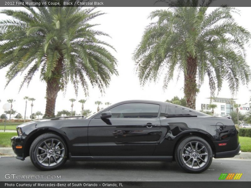 Black / Charcoal Black 2012 Ford Mustang V6 Coupe