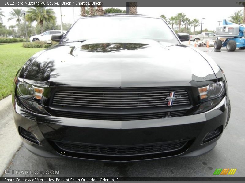 Black / Charcoal Black 2012 Ford Mustang V6 Coupe