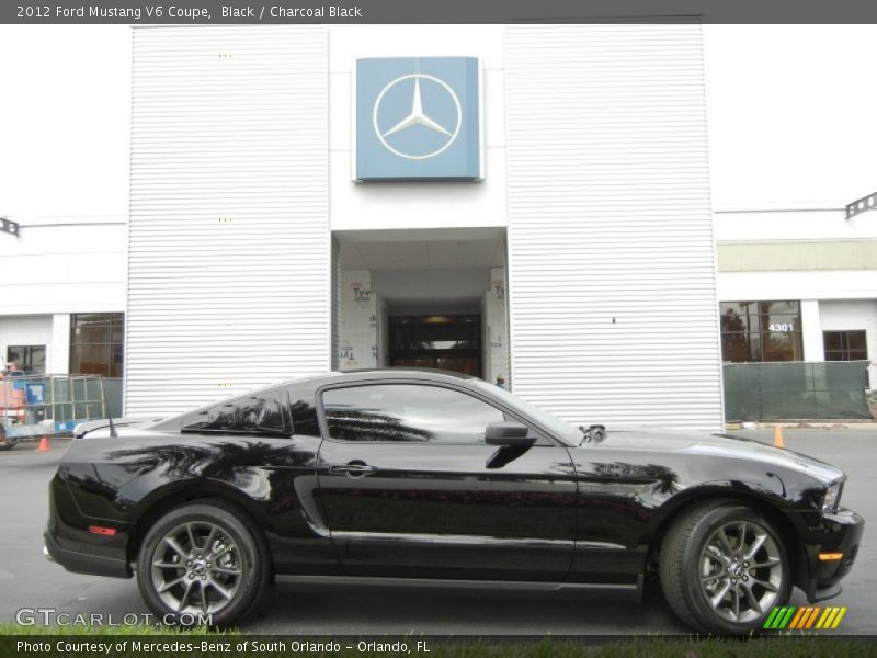 Black / Charcoal Black 2012 Ford Mustang V6 Coupe