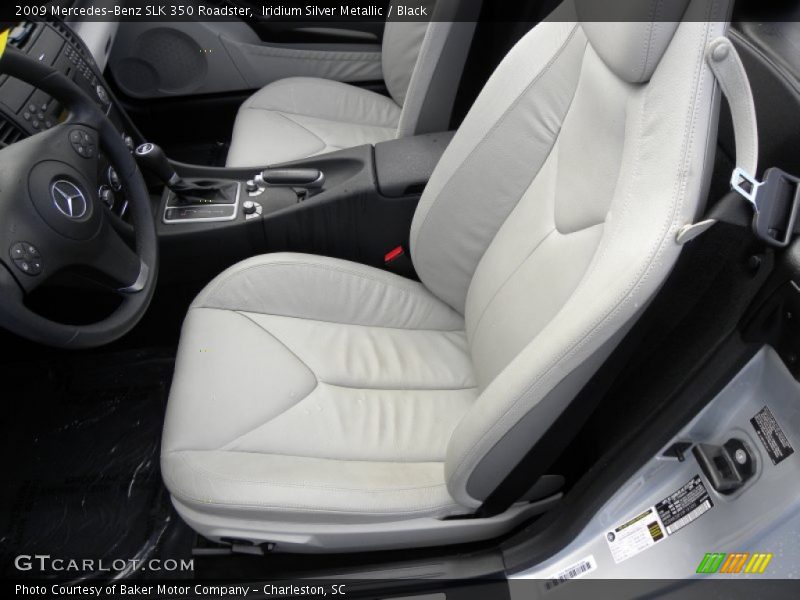  2009 SLK 350 Roadster Black Interior