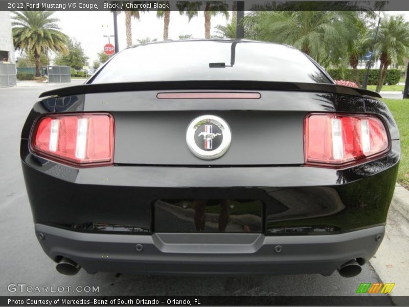 Black / Charcoal Black 2012 Ford Mustang V6 Coupe