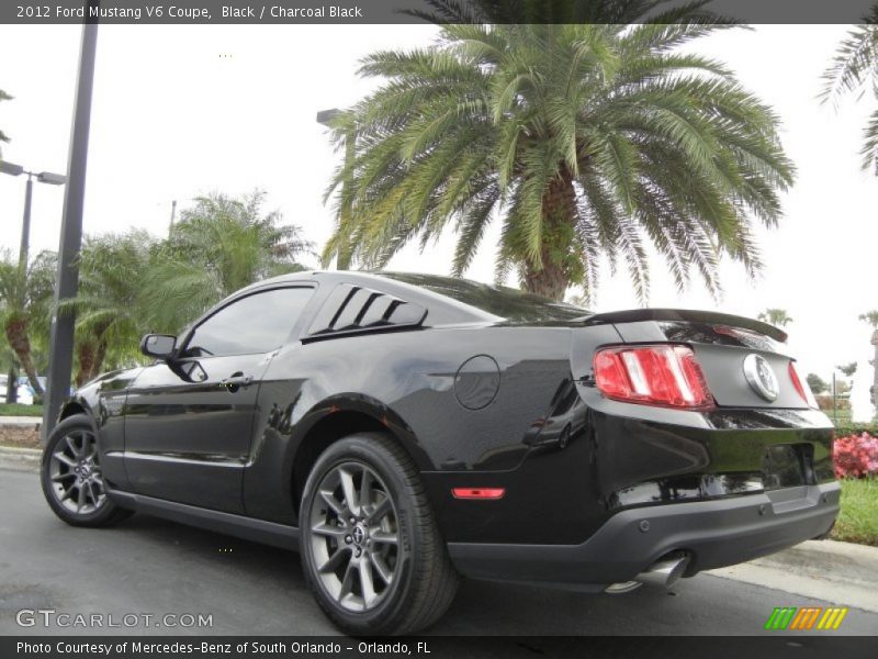 Black / Charcoal Black 2012 Ford Mustang V6 Coupe