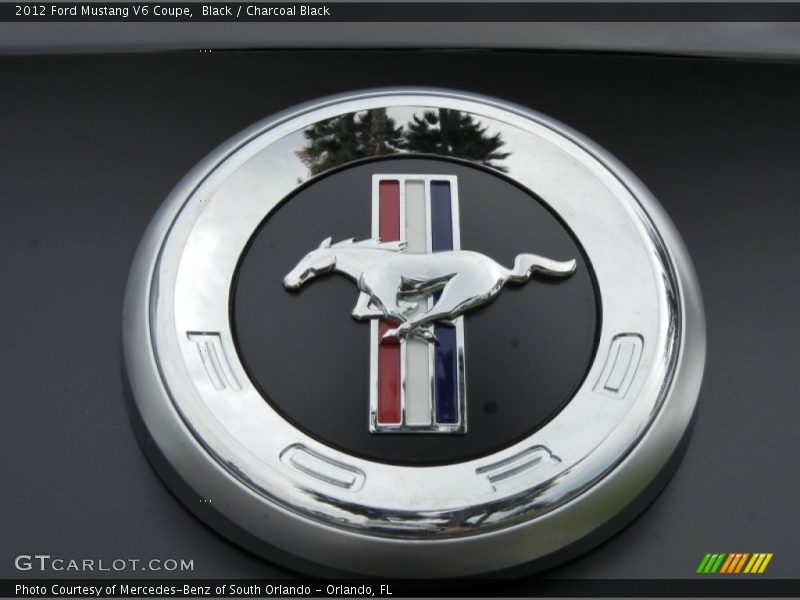 Black / Charcoal Black 2012 Ford Mustang V6 Coupe