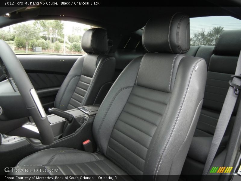 Black / Charcoal Black 2012 Ford Mustang V6 Coupe