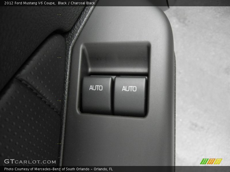 Black / Charcoal Black 2012 Ford Mustang V6 Coupe