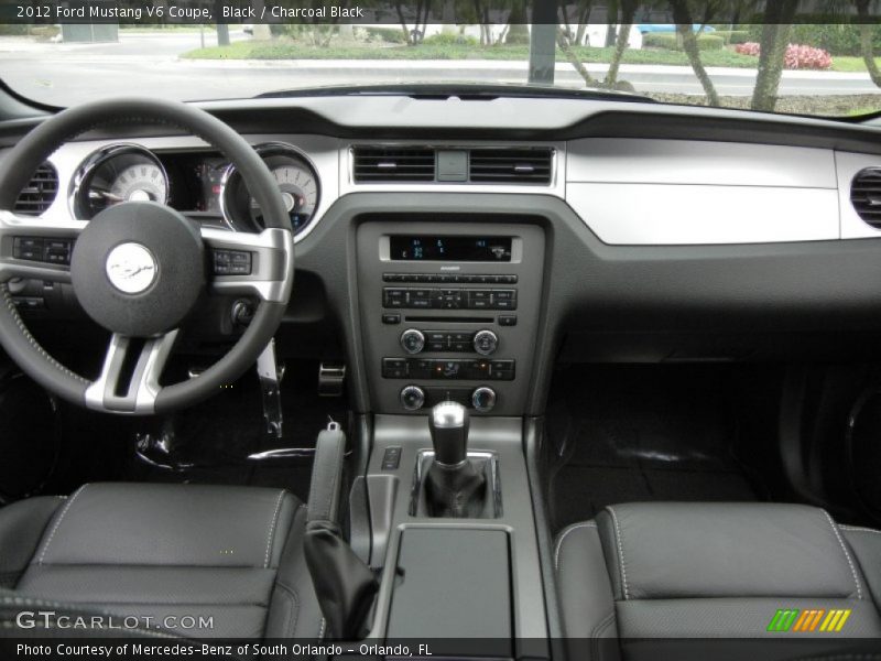 Black / Charcoal Black 2012 Ford Mustang V6 Coupe