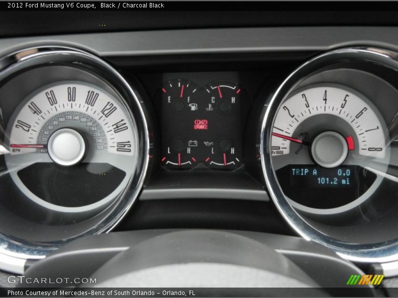Black / Charcoal Black 2012 Ford Mustang V6 Coupe