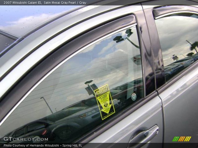 Satin Mesai Gray Pearl / Gray 2007 Mitsubishi Galant ES