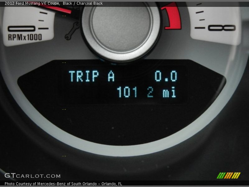 Black / Charcoal Black 2012 Ford Mustang V6 Coupe