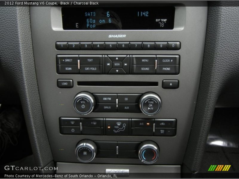 Black / Charcoal Black 2012 Ford Mustang V6 Coupe