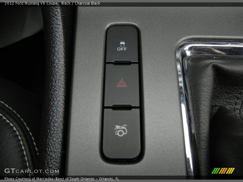 Black / Charcoal Black 2012 Ford Mustang V6 Coupe