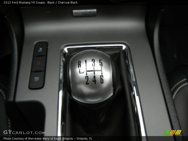 Black / Charcoal Black 2012 Ford Mustang V6 Coupe
