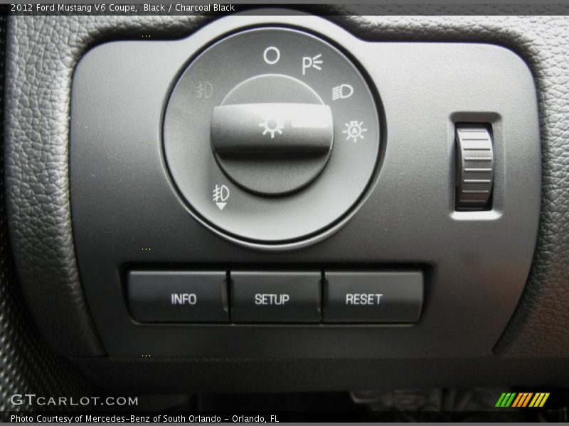 Black / Charcoal Black 2012 Ford Mustang V6 Coupe