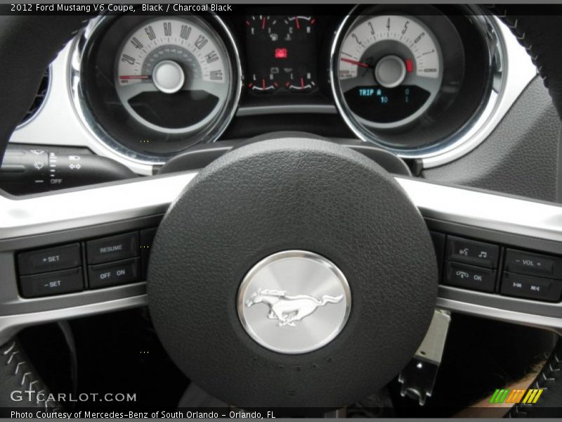 Black / Charcoal Black 2012 Ford Mustang V6 Coupe
