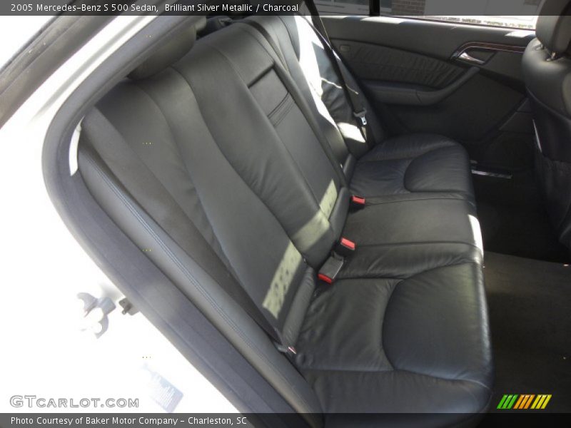 Brilliant Silver Metallic / Charcoal 2005 Mercedes-Benz S 500 Sedan