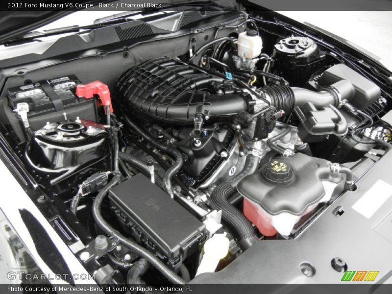 Black / Charcoal Black 2012 Ford Mustang V6 Coupe
