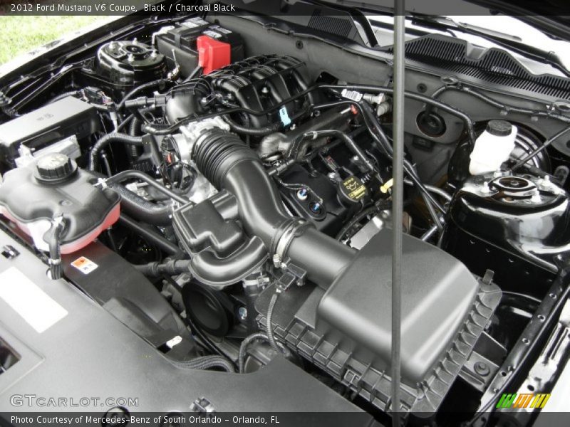Black / Charcoal Black 2012 Ford Mustang V6 Coupe