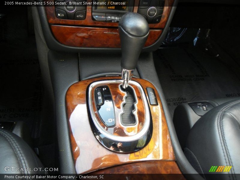  2005 S 500 Sedan 7 Speed Automatic Shifter