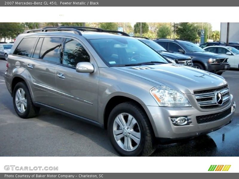 Pewter Metallic / Black 2007 Mercedes-Benz GL 450