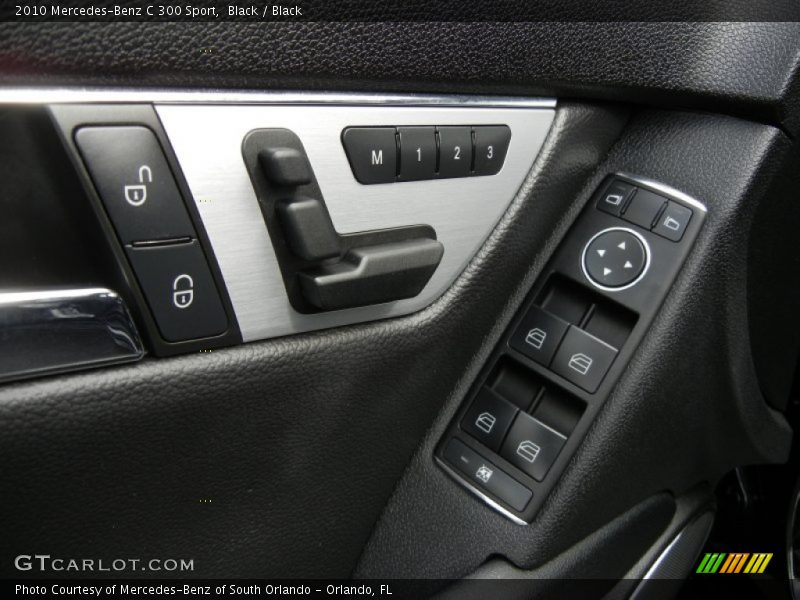 Black / Black 2010 Mercedes-Benz C 300 Sport
