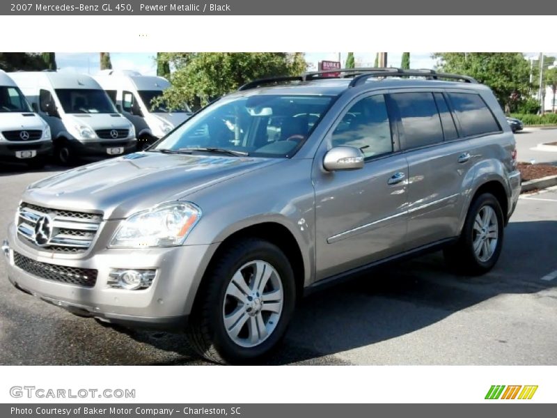 Pewter Metallic / Black 2007 Mercedes-Benz GL 450