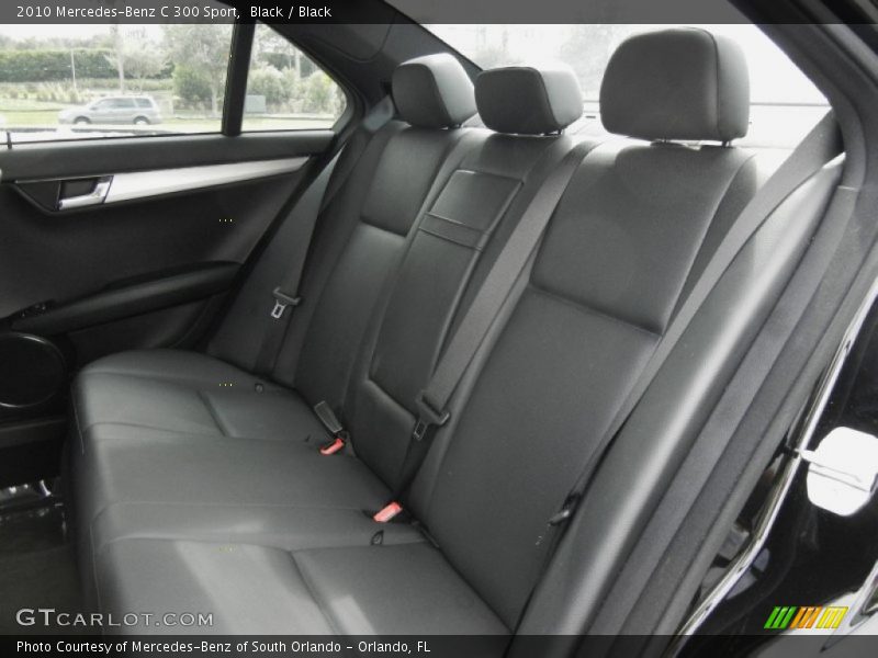 Black / Black 2010 Mercedes-Benz C 300 Sport