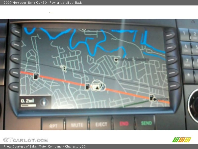 Pewter Metallic / Black 2007 Mercedes-Benz GL 450