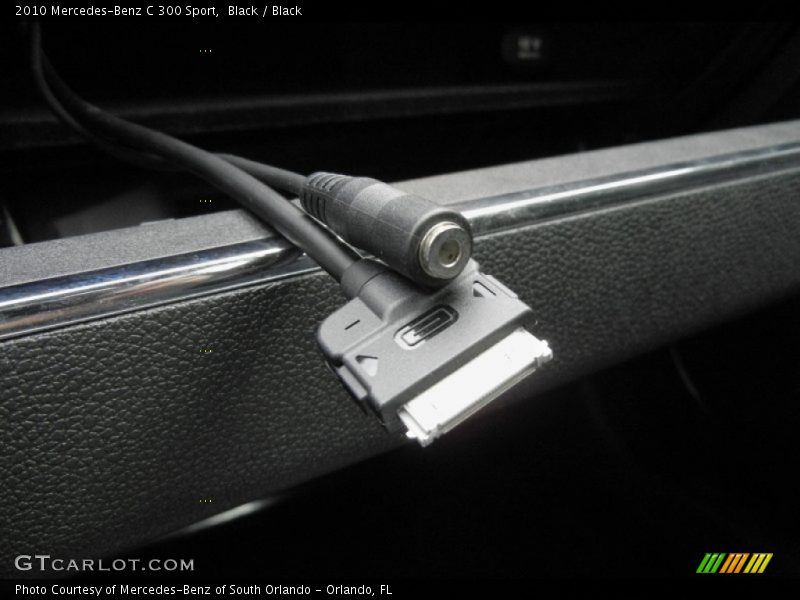 Black / Black 2010 Mercedes-Benz C 300 Sport
