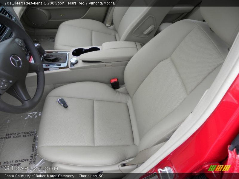 Mars Red / Almond/Mocha 2011 Mercedes-Benz C 300 Sport