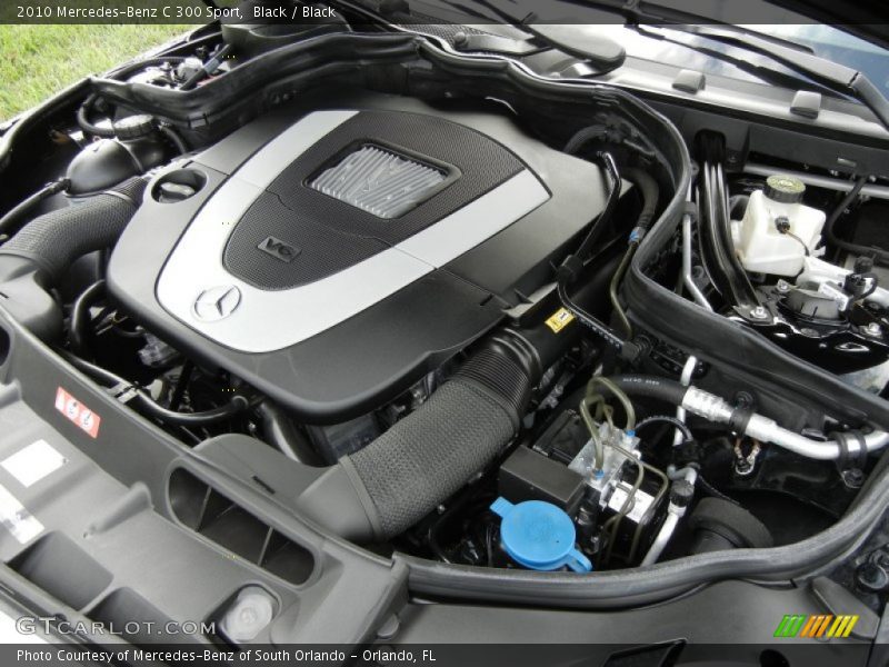 Black / Black 2010 Mercedes-Benz C 300 Sport