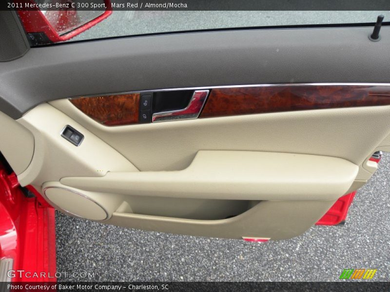 Mars Red / Almond/Mocha 2011 Mercedes-Benz C 300 Sport